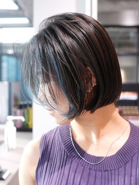 シオン(shion) 似合わせカットホワイトブロンドメルティカラー_ba469152