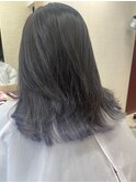 バレイヤージュオンカラー