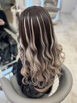 ロサ ファイブヘアー(Rosa..5Hair)&nbsp;ストレートも巻きも可愛い！エクステバレイヤージュ！