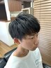 メンズ限定！カット＋前髪ストレート7800円→6500円