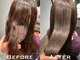 ディフィー 渋谷(defi)の写真/弱酸性の優しい薬剤で髪へのダメージを最小限に抑え、髪の芯から美しく♪自然なストレートを叶えます☆