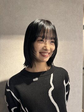 アンサム 下北沢店(UNSOME) 【下北沢】レイヤーボブ/切りっぱなしボブ