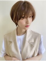 ロンド 銀座(Lond)&nbsp;【成田】ミニウルフレイヤーカット顔周りカットショート/銀座4