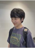 ショートボブ顔まわりに合わせマッシュショートパーマ横浜