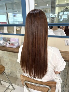 ラック 海老名店(LUCK) ホームケアまで続くツヤ髪へ。髪質改善ストレート