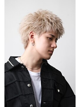 ネクスト 渋谷(NEXT) MEN’S HAIR/ブルーブラック/フェザーパーマ/渋谷ア