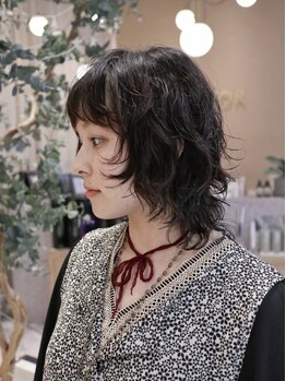 リュドール 名駅(Rue D'or)の写真/【名駅/半個室】ダメージレスでモチも良い柔らかなパーマ♪トレンド×似合わせであなたの魅力を最大限に◎