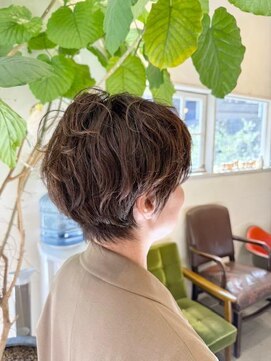 ポレポレハッピーヘアワーク POREPORE HAPPY HAIR WORK POREPORE 【谷保/国立】ショート パーマ