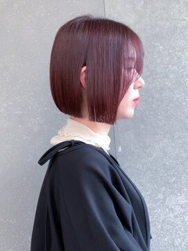 ロンド 表参道店(Lond) ◇ボブ 縮毛矯正 顔周りカット 表参道 髪質改善