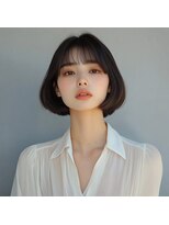 e.m.a プレミアムビューティーサロン 栄駅店(e.m.a PREMIUM BEAUTY SALON)&nbsp;ボブヘア/イメチェン/外ハネボブ/美髪/ワイドバング/髪型