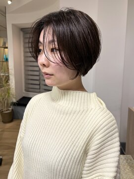 抜け感ショート