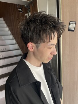 アヴァンス 難波店(AVANCE.) 【松元担当】極細メッシュ×白髪ぼかし