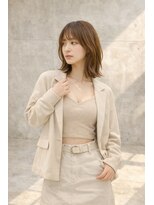 アグ ヘアー ロジェット 松本桐店(Agu hair rojet)&nbsp;外はね×顔まわりレイヤー