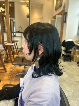 ルチア ヘア ステラ 京都店(Lucia hair stella) ウルフレイヤー/イルミナカラー/顔まわりレイヤー/学割U24/京都