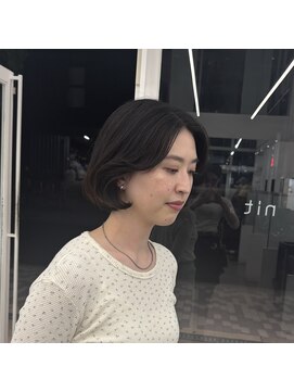 ニトバイアンキシム ボブ(nit by AHNKISM) 大人ボブ♪タンバルモリ◎