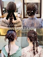 【畠山えりな】特別な日は誰より可愛く＊お呼ばれやデートにぴったりなヘアアレンジが得意です♪