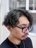 コハク(COHAQ BEAUTY AND RESORT) パーマ活かしセンターパート