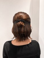 プレナ(hair make Purena)&nbsp;ハーフアップ