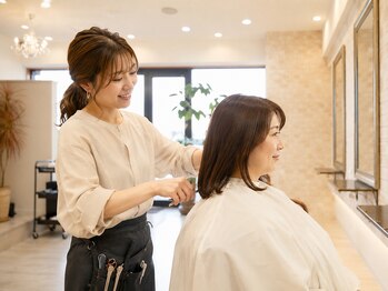ヴィアスヘアー(vias hair)の写真/【vias hair】年齢を重ねるほど、自分の髪が好きになる大人女性専門サロン