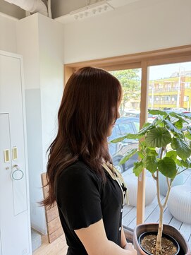 ヘアアンドスパイーゾウ(Hair&Spa zou) ロングレイヤースタイル