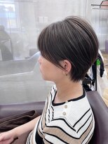 キセイ イオンモール新利府北館店(KISEI) 赤み撃退カラー♪オリーブベージュ×ショート20代30代40代