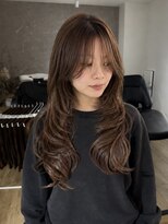 エトワ 中央店(etoi)&nbsp;大分韓国かき上げレイヤーカット大人レイヤー顔まわりレイヤー