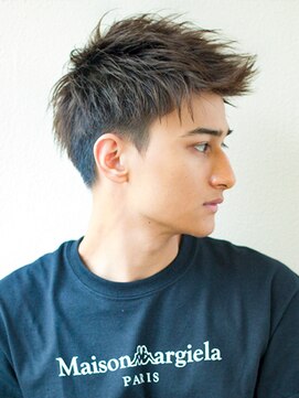 アフロート ディル(AFLOAT D'L) AFLOAT《矢田菜津紀》メンズ刈り上げ好感度ショート◎髪型