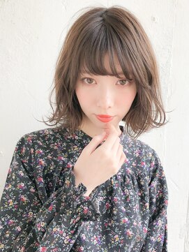 ルティア(Lutia) グレージュミディボブ☆