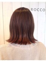 ロッコ 深谷店(ROCCO)&nbsp;デザインカラー☆リタッチ＆レースカラー