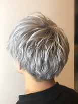 ザ ラブズ ラフズ ヘアー 本店(the loves laughs hair)&nbsp;メンズハイトーンシルバーホワイト(^O^)
