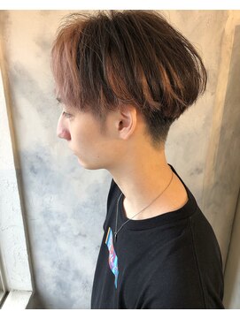 ニコ(nico...) men's フェイスフレーミングカラー★