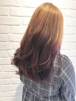 デイジー インデックスヘア 大島店(DAISY index hair) ”DAISY大島店”ヨシンモリ ピンクカラー アニメカラー