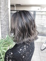 レーヴ(REVE) ホワイトグレー バレイヤージュ