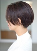 20代30代40代 人気 ハンサムショート×暗めアッシュ【ROJITHA】
