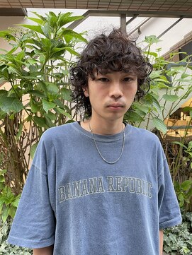 ビビト(bibito) bibito メンズウルフ ウェーブパーマ くるくる スパイラルパーマ