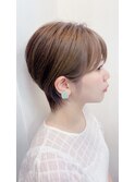 丸みショート(耳かけ)