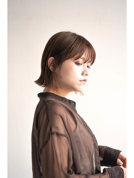 ジュール 新宿三丁目(Joule) ボブスタイル特集/カーキグレージュ/マッシュショート/新宿