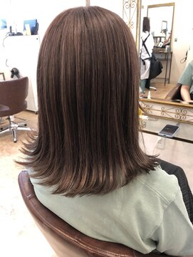 オルオル(OluOlu) 艶髪外ハネボブ