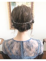 ビーヒアナウ 金沢県庁店(BE HERE NOW)&nbsp;【結婚式ヘアセット×ミディアムボブ】