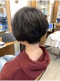 韓国スタイル/艶髪/ショートボブ/髪質改善縮毛矯正/香椎/千早