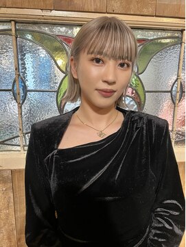 エクー(ECOO) 『　前髪ローライト　× シルキーベージュ　』　guest snap ECOO