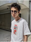 アップバング/束感ショート/ツーブロックマッシュ/コンマヘア
