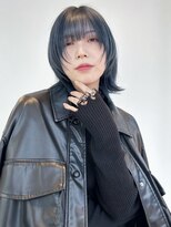 アルバム 池袋(ALBUM) ミディアムウルフ_大人ガーリーチョコレートプリカール_89368