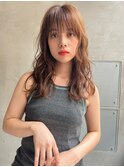 【ARTE表参道/青山】顔まわりレイヤーセミロング×透明感