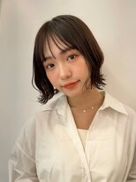 ロット 横浜(lot)&nbsp;外ハネボブ×くびれヘア×ツヤ髪スタイル[横浜駅]