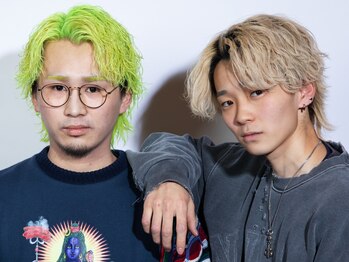 ウルフ(WOLF)の写真/【カット+カラー￥9350～】メンズ発信サロンだからこそ叶う今っぽさ！［#ブリーチ#ハイライト］