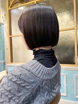 ロンド メリー 大宮(Lond merry) 顔周り/前髪カット×韓国風レイヤーカット×ボブ[ボブ]