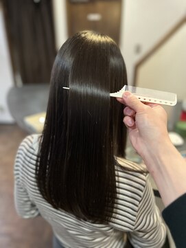 ラクレ(d.la cle) 髪質改善ネオメテオストレート【ラクレ/西大分】