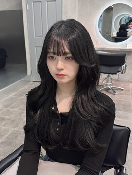 ジーニー 千葉(GENiE) 韓国レイヤーカット/ダークグレー【佐藤詩門】