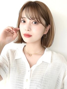 ブロウ ネックス ザ サロン 表参道(VLOW nex the salon) 【hit style＃19】愛されボブ vlow 表参道 韓国 髪質改善 前髪